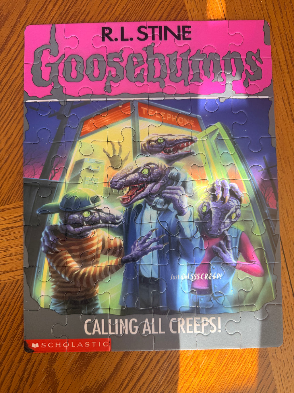 Goosebumps Deck and Puzzle - “Calling All Creeps”