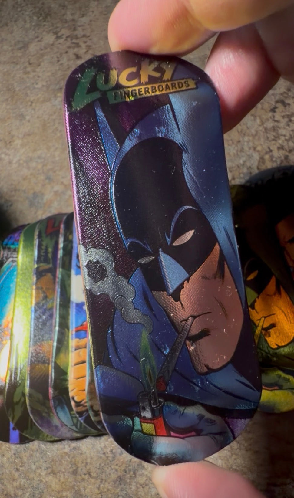 Lucky Fingerboards Deck - Batman Jay - 34mm