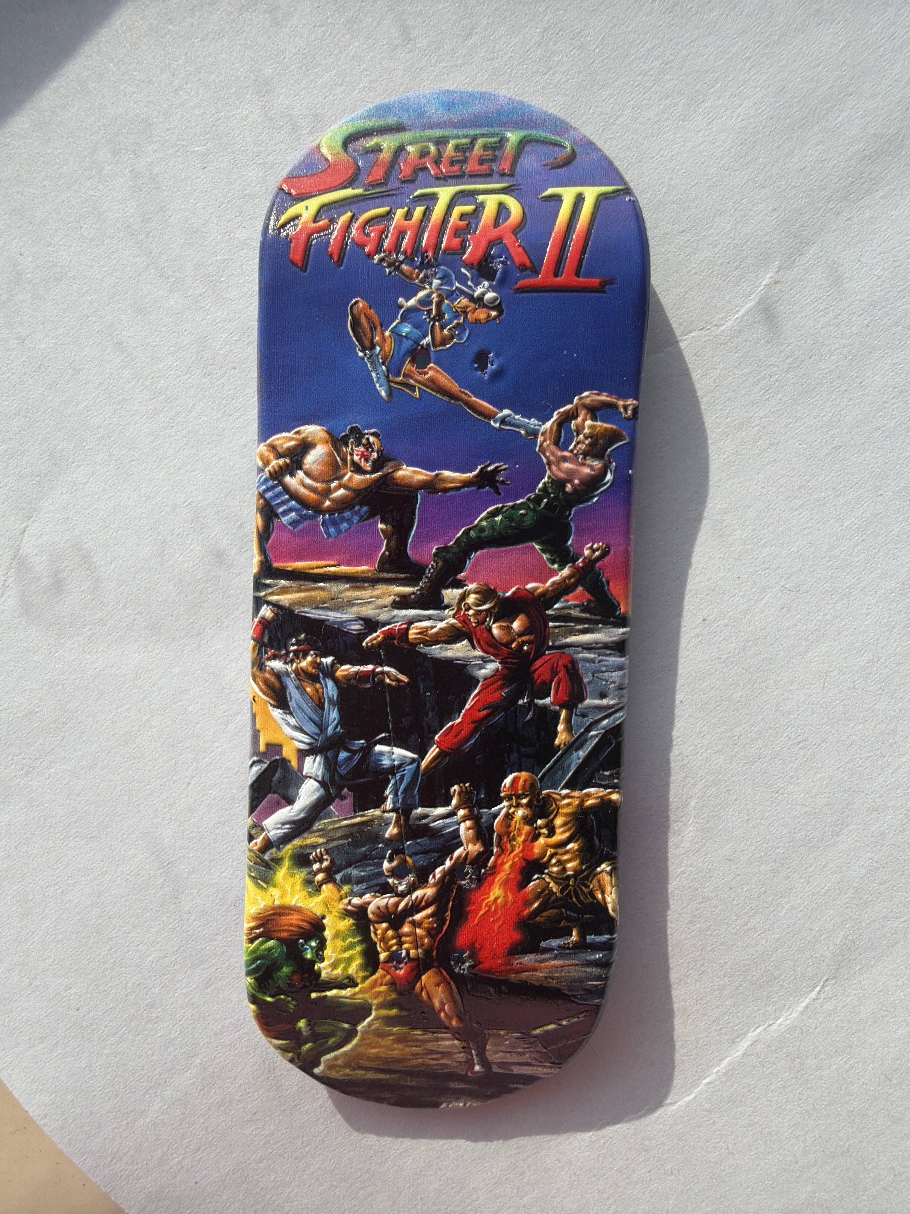 Street Fighter II - 34mm - embossed