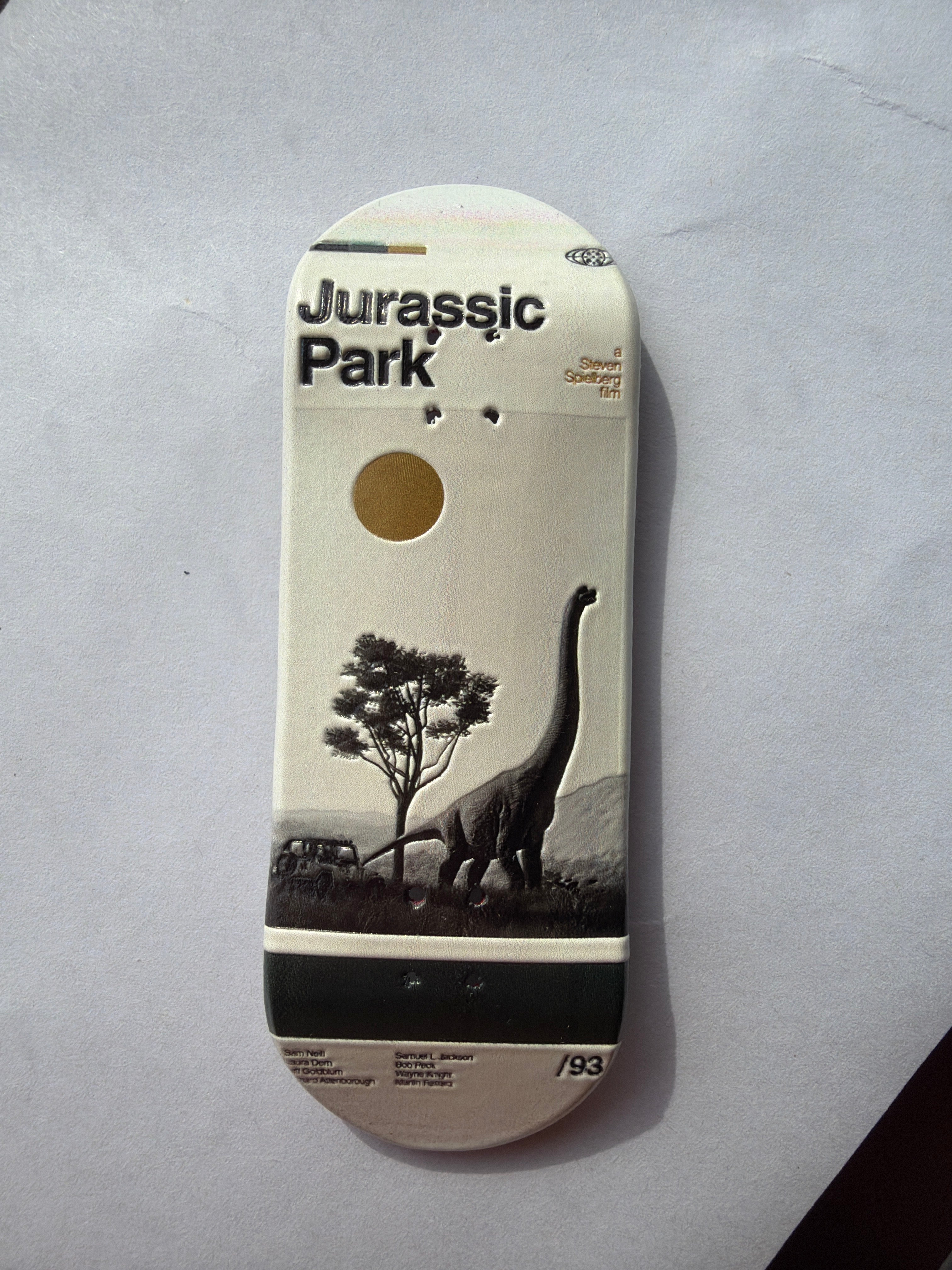 Jurassic Park - 34mm - embossed