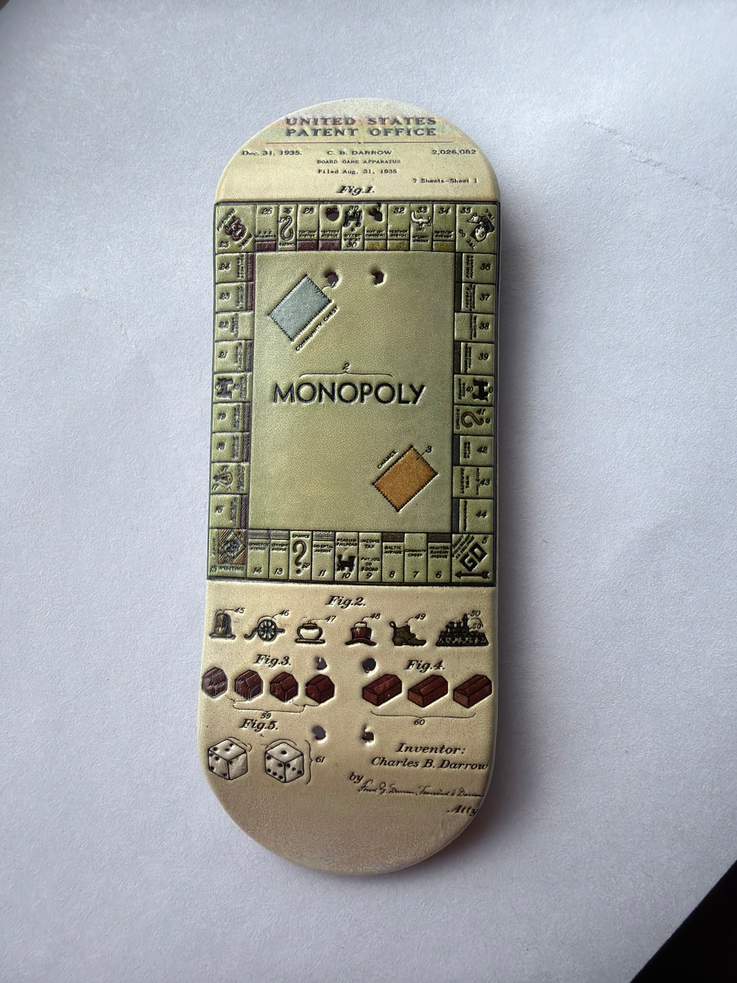 Vintage Monopoly Board