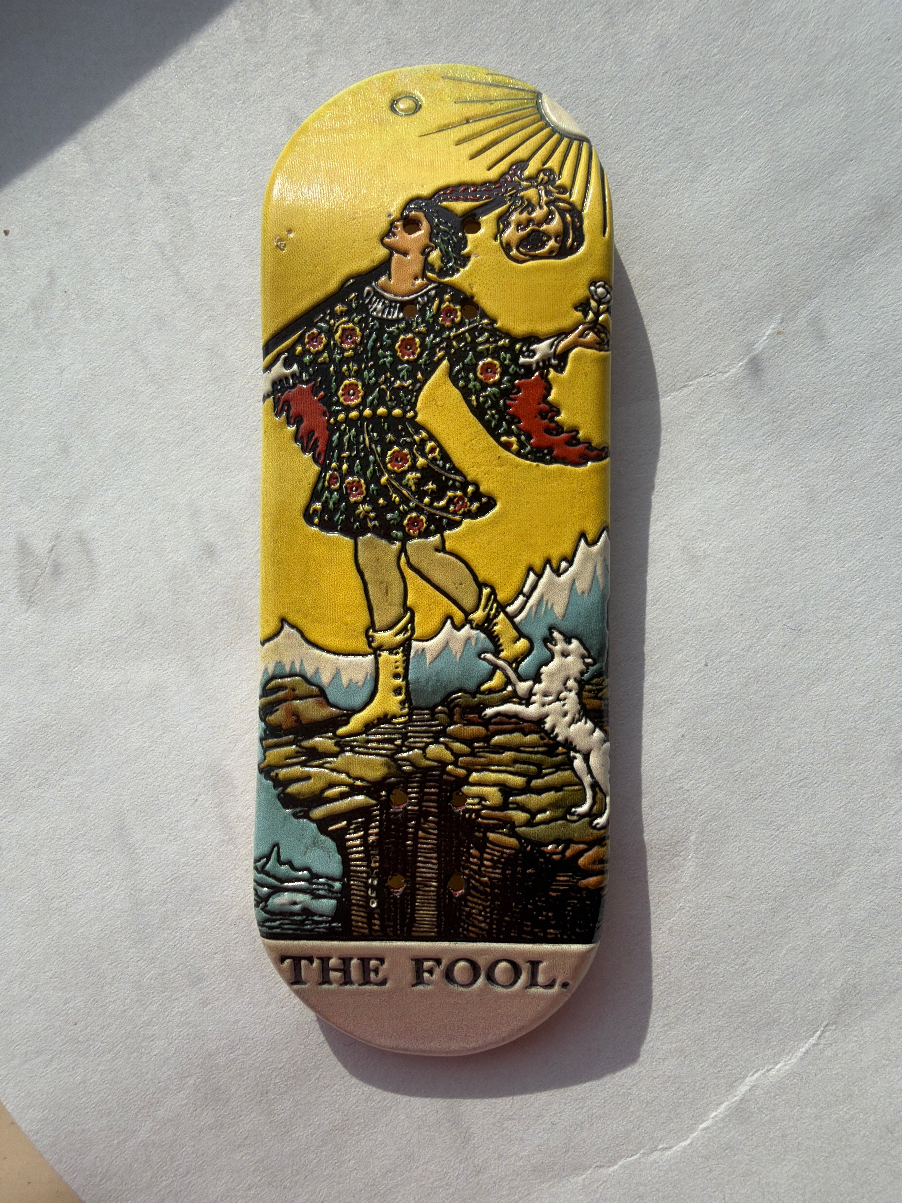 The Fool - 34mm - embossed