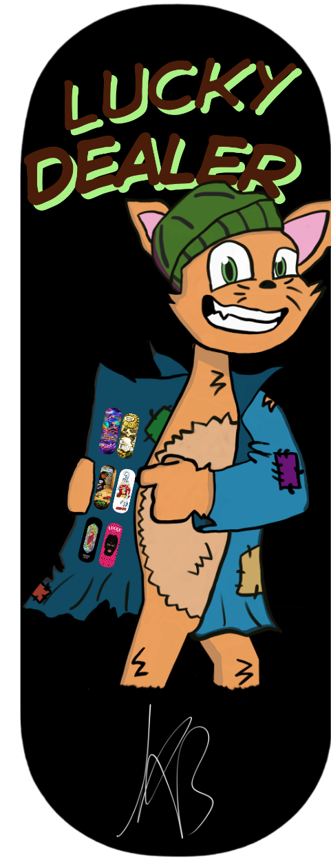 "Lucky Dealer" - Inspiring Artist Collection